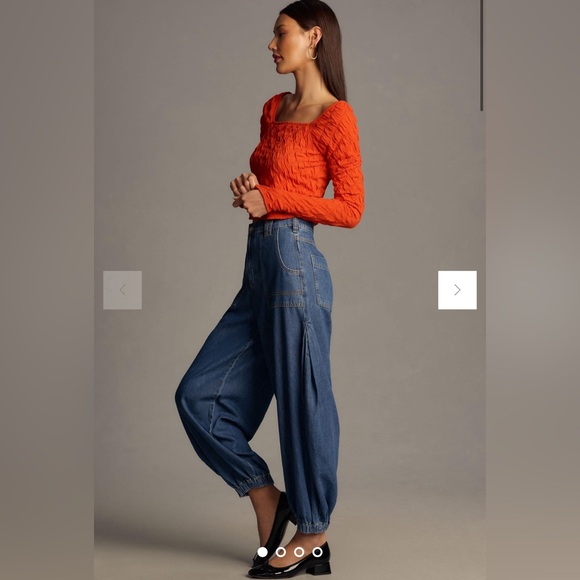 NWOT Pilcro Wharfside High-Rise Jogger Jeans, Various Sizes NWOT - Picture 2 of 9